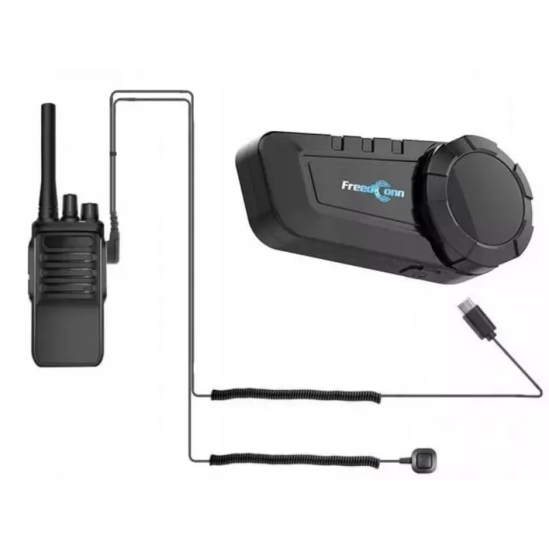 FREEDCONN KY-PRO SINGLE intercomunicador para moto, negro