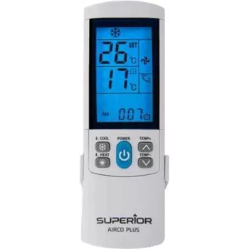 Superior Electronics AirCo Plus Mando a distancia universal para aire acondicionado