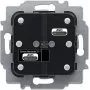 Busch-Jaeger 2CKA006220A0018 - Disparador para persiana/toldo - 2 canales - IP20 - Negro - Gris - 6230-2x-xxx - 6231-2x-xxx - 6232-2x-xxx - 6233-2x-xxx - 6234-2x-xxx - RoHS CE (