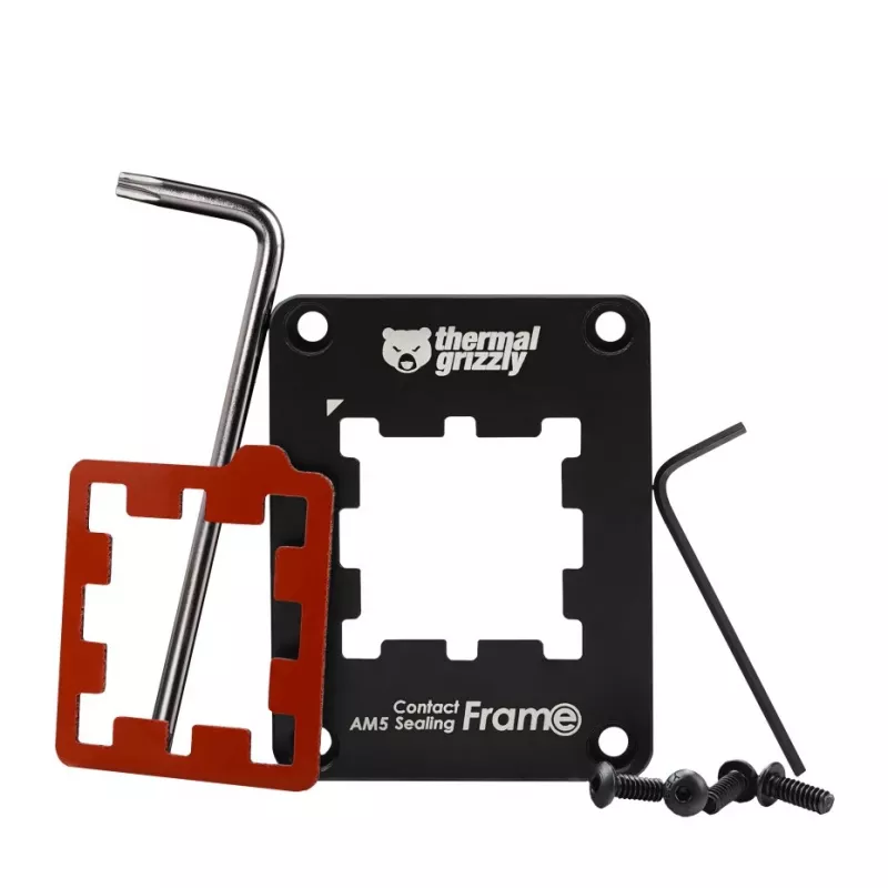 Kit de actualización de marco Thermal Grizzly TG-CSF-AM5 aluminio negro