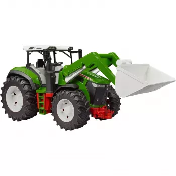 BRUDER tractor con cargador frontal modelo BR-03451 – robusto tractor de juguete con cargador móvil