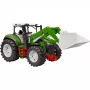 BRUDER tractor con cargador frontal modelo BR-03451 – robusto tractor de juguete con cargador móvil