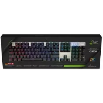 MediaRange MRGS101 teclado USB QWERTZ alemán negro - plata (MRGS101)