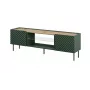 Mueble RTV EF ONDA 180.5x40xH58.39 verde (de pie o montado en pared)
