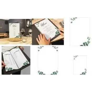 Papel Sigel DP626 A4 90 g/m² blanco verde – Papel de impresión y copia A4, 90 g/m², blanco con acento verde