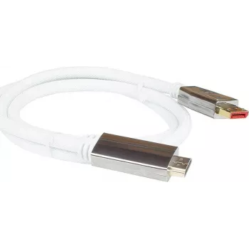 PYTHON PYT M0223 - DP 1.4 a HDMI 2.0 conector macho A nailon 4Ka60Hz 3 m blanco - Digital/datos - Digital/pantalla/vídeo