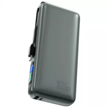 Powerbank 4smarts 541603 — Li-Ion 20000 mAh, USB-C + USB-A, 165W de potencia total, 5A, gris