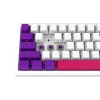 LORGAR KBP70MW, teclado gaming mecánico inalámbrico 65% Pro, blanco, distribución EN