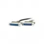 Cable serie ROLINE - DB-25 (M) a DB-25 (M)