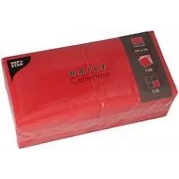 PAPSTAR Servilletas Daily Collection Rojo 2 capas 12,0 x 12,0 cm 150 uds. (89604Z)