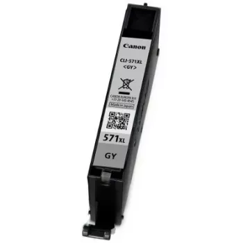Cartucho de tinta Canon CLI-571GY XL 1 ud. Original High (XL) Yield Gris
