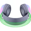 Defender FreeMotion B651 63651 auriculares inalámbricos supraaurales, Bluetooth 5.3, retroiluminación RGB, 20–20000 Hz, 105 dB, USB-C, AUX, blancos