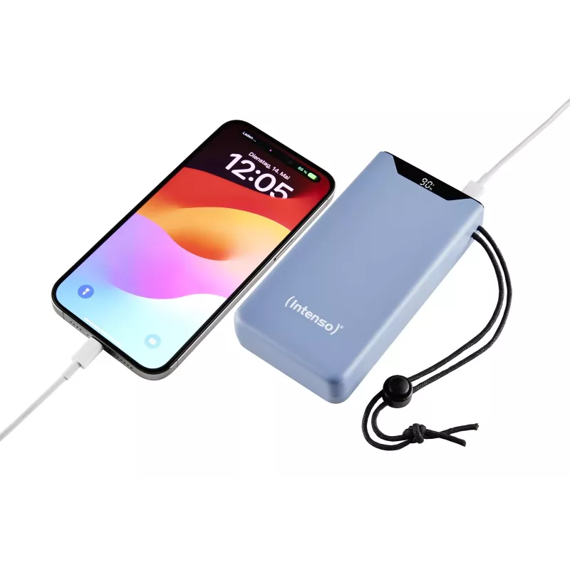 Batería externa Intenso 7332055 polímero de litio (LiPo) 20000 mAh azul