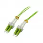 Latiguillo de fibra óptica de 2 fibras 5mtr.LC-LC - 50/125um - OM5 - AD=2mm - Synergy 21