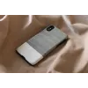 Funda para smartphone man and wood para iPhone X/XS — negro, parte trasera rígida protectora
