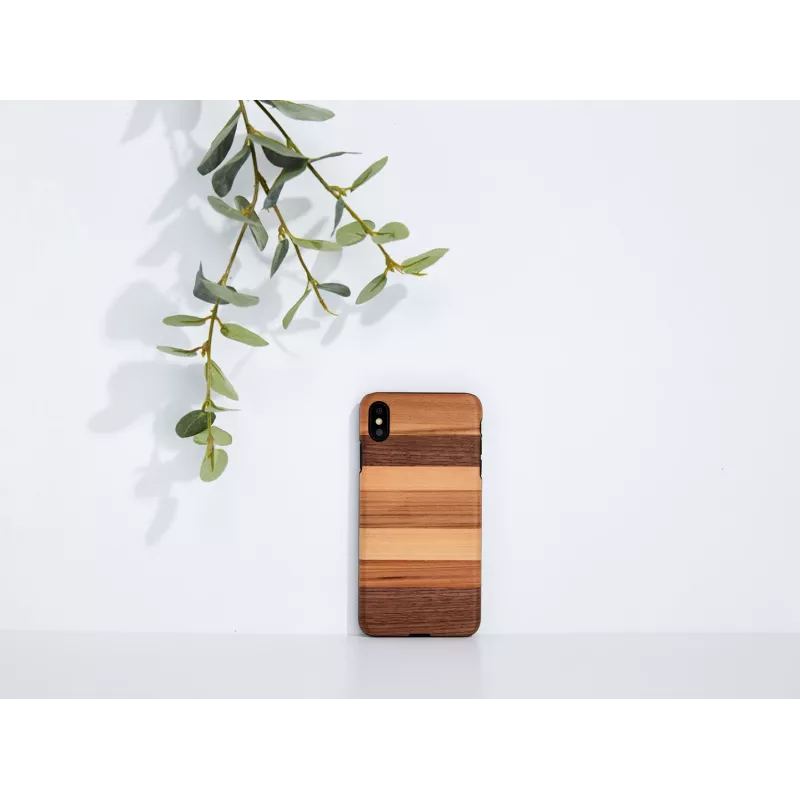 Funda para smartphone man and wood para iPhone XS Max — negro