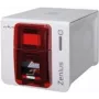 Evolis - fibra de madera - 30 mil - blanco/negro - tarjeta CR-80 (85,6 x 54 mm) 500 tarjeta(s) caja - tarjetas - para Edikio Flex, Evolis Primacy, Zenius