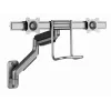 Soporte de pared ajustable Gembird para 2 pantallas 17