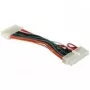 DeLOCK 65603 cable adaptador de alimentación ATX, 24 pines hembra a 20 pines macho, 0,15 m