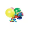 Papstar globos Ø 19 cm colores surtidos en un bote - colores mixtos - ovalados - goma - 19 cm - 600 mm - 230 mm (18989)