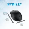 HP 435 Ratón inalámbrico multidispositivo, ambidiestro, RF Wireless + Bluetooth, 4000 DPI, negro