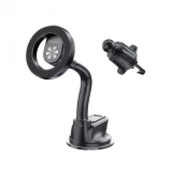 CANYON Soporte magnético para coche OnGrip 12 ventosa + ventilación negro