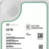 Seagate Exos ST26000NM000C-FR disco duro de 26 TB 3,5 pulgadas SATA-600, 7200 rpm, Factory Refurbished