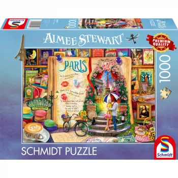 Puzzle Schmidt Spiele Aimee Stewart: Memories of Paris — 1000 piezas