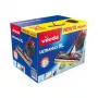 Fregona VILEDA Ultramax XL Box — cabezal giratorio de microfibra 360° lavable, plegable, para suelos duros