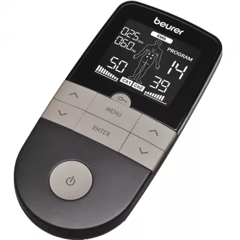Electroestimulador TENS/EMS Beurer EM 1 RELIEF+ (modelo 60428) antracita