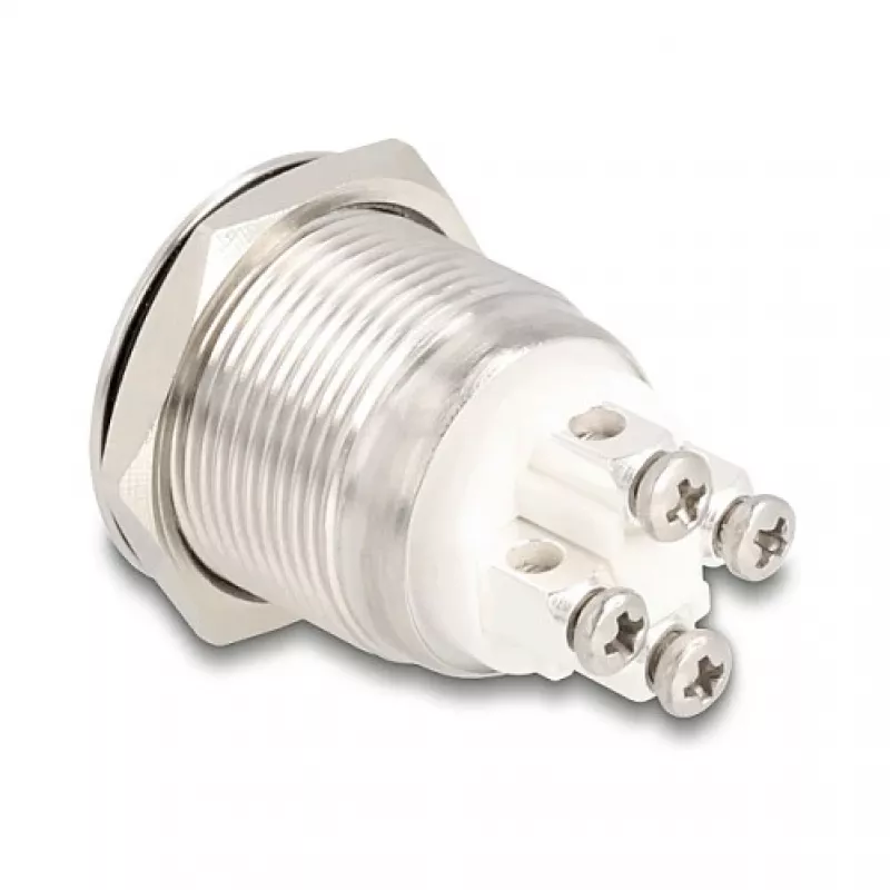 Panel de pulsadores DeLOCK 20978 plata 230 V 3 A