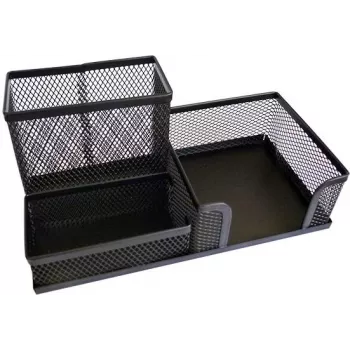 Portalápices Forpus FO30612 Metal Negro