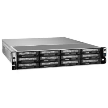 NAS TerraMaster U12-500 Plus para rack (2U) Intel® Core™ i7 16 GB DDR5 0 TB gris