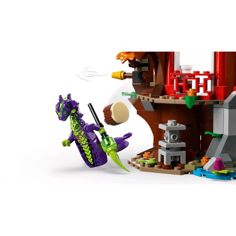 LEGO NINJAGO 71857 Batalla en la casa del árbol de los vehículos ninja