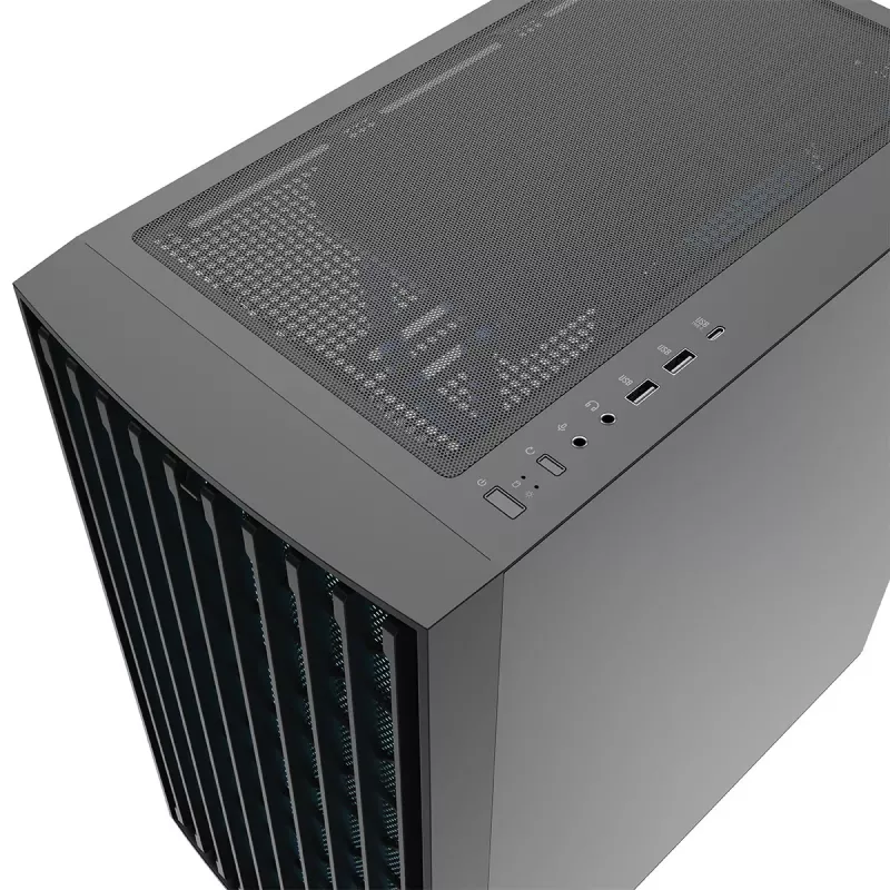 Caja de PC MODECOM BREEZE ARGB Flow MIDI USB 3.0 X 2 USB-C