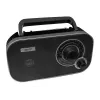 Camry CR 1140b radio portátil, AM/FM, analógica, negro/gris