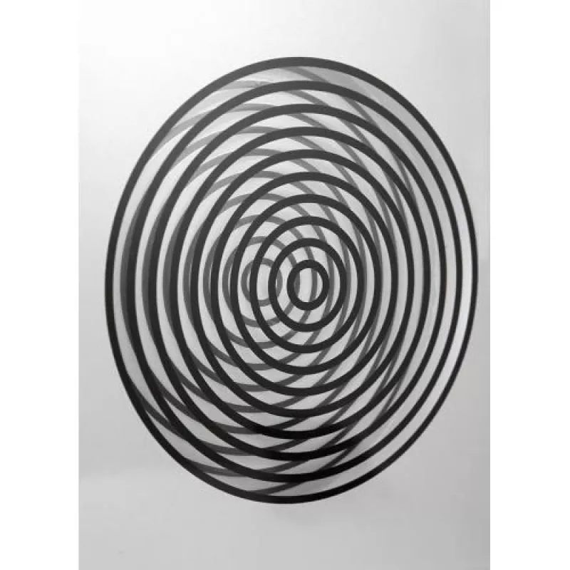 NeXtime Reloj 3028 OP, 16x30,2 cm, pared, cristal, plateado