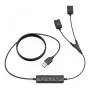 Cable, Yealink USB a QD para auriculares serie YHS – pack de 10