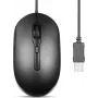 Perixx PERIMICE-222UB ratón óptico Silent USB-A negro - ratón - óptico (PERIMICE-222UB)