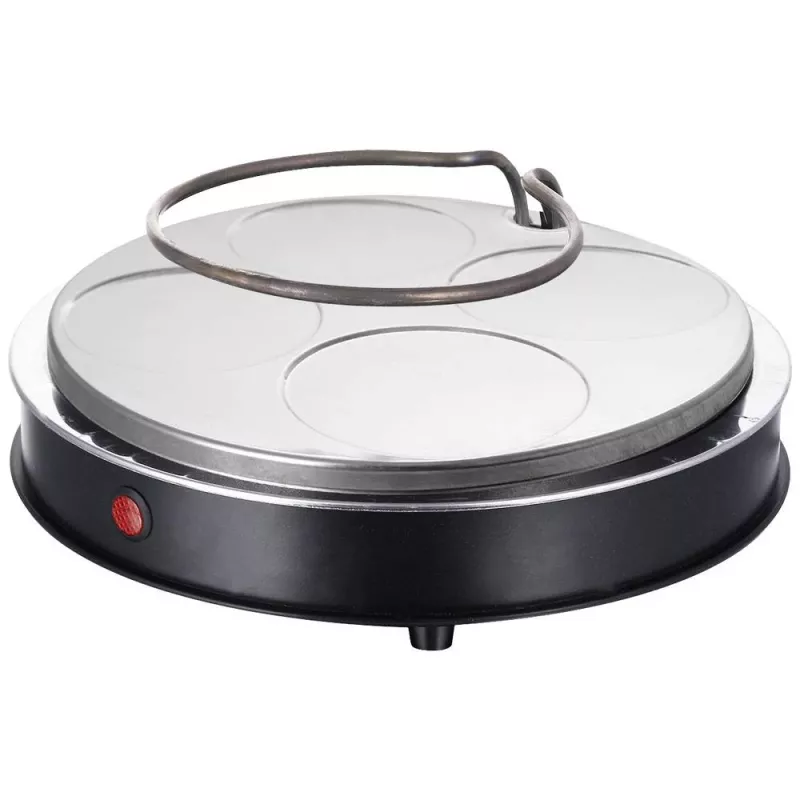 Pizzera Emerio PO-115985 4 pizzas 900 W Negro Naranja