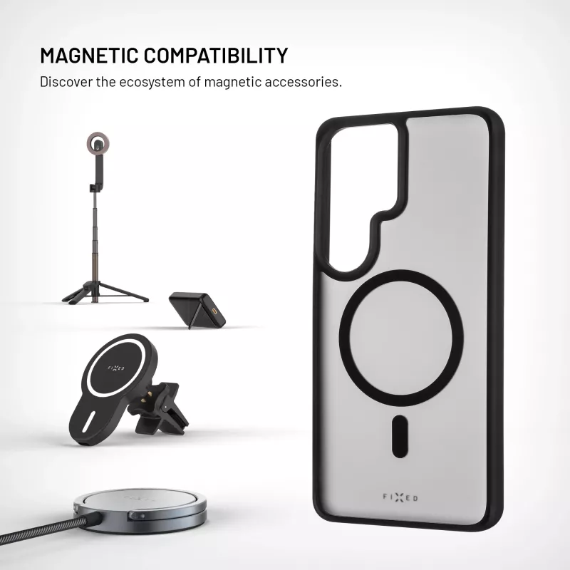 Fixed MagMisty | Funda trasera | Samsung | Galaxy S26 Ultra | Policarbonato/TPU | Negro