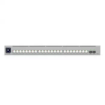 Switch de red Ubiquiti UniFi ECS-24-POE — Gestionado L2/L3, 24× 10G RJ-45, PoE, 1U, gris