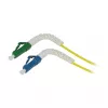 Synergy 21 cable de conexión de fibra óptica de 1 fibra 3m LC-LC(APC) - 9/125u - OS2 - G657A2 - AD=2mm - funda flexible de protección contra dobleces (S215724)