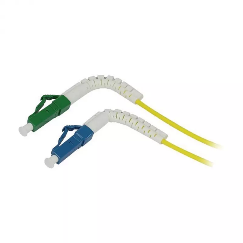 Synergy 21 cable de conexión de fibra óptica de 1 fibra 3m LC-LC(APC) - 9/125u - OS2 - G657A2 - AD=2mm - funda flexible de protección contra dobleces (S215724)