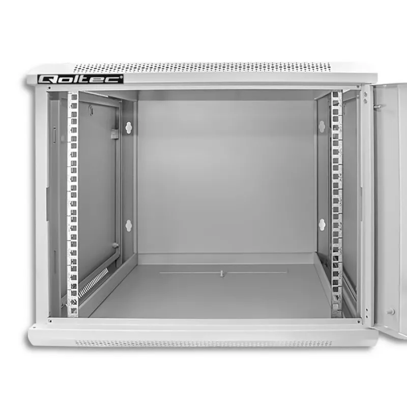 Armario rack QOLTEC 19 pulgadas 9U 600x500x600 montaje en pared o suelo carcasa para servidor