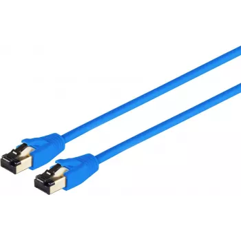 Cable de red S/CONN 08-41021 azul 1 m Cat8.1 F/FTP