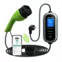 Cargador de vehículo eléctrico QOLTEC cargador de coche EV con Type2 ajustable 2en1 3,5 kW – cargador AC compacto, Type 2, 3,5 kW
