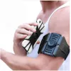 Brazalete deportivo Tellur A100 para smartphone, negro, ajustable, talla universal