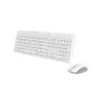 Rapoo 8210M set de teclado y ratón inalámbricos multimodo, blanco
