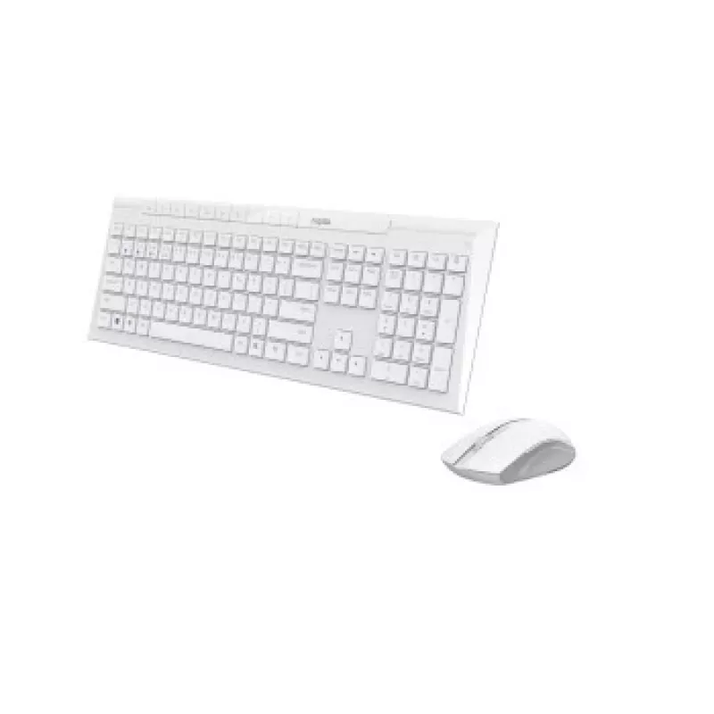 Rapoo 8210M set de teclado y ratón inalámbricos multimodo, blanco
